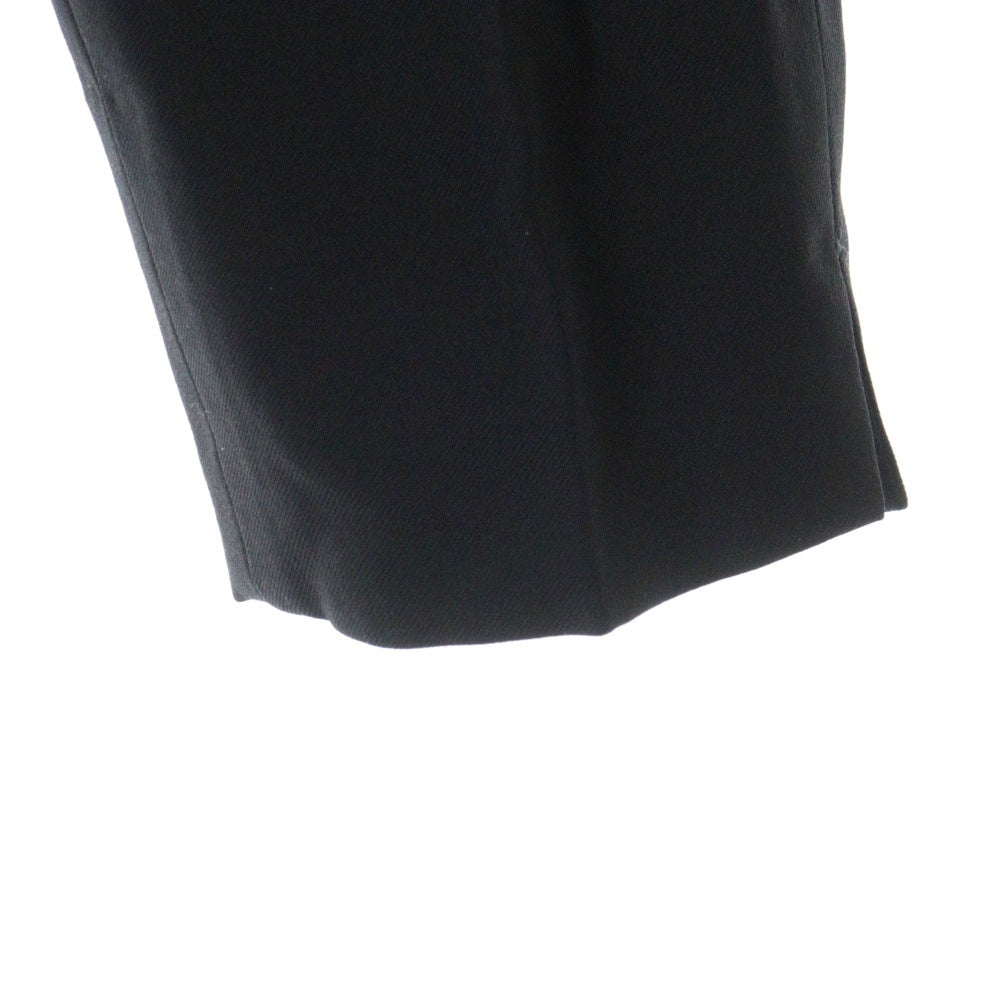 SAINT LAURENT PARIS(サンローランパリ) 17SS クロップド ウール スラックス トラウザーズ ブラック 504413 Y239W レディース