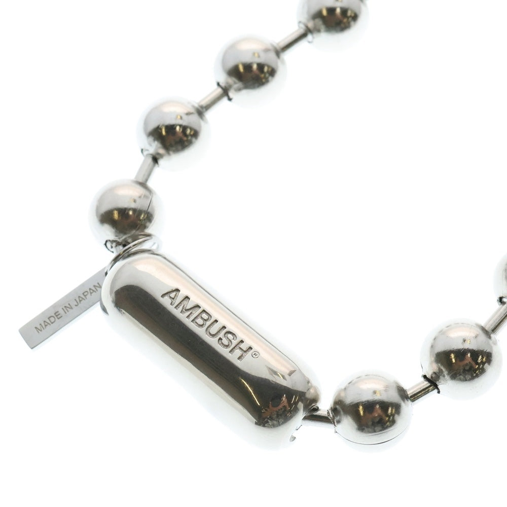 AMBUSH(アンブッシュ) BALL CHAIN NECKLACE ボールチェーンネックレス シルバー