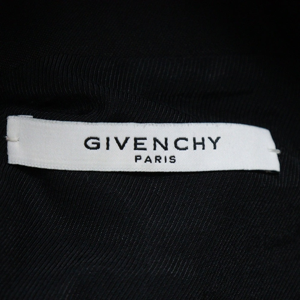 GIVENCHY(ジバンシィ) 15SS モヘア混ウール ノースリーブ ダブルブレスト テーラードジャケット ベスト ブラック 15J 3015 005