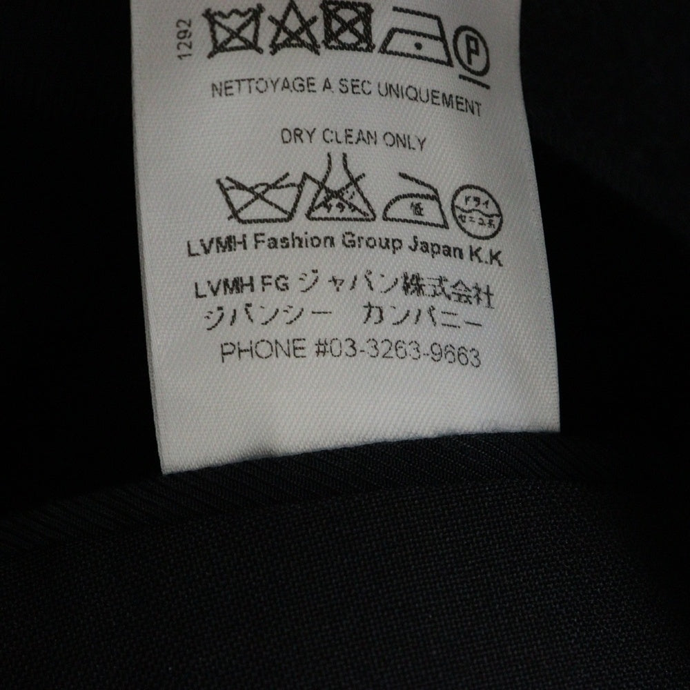 GIVENCHY(ジバンシィ) 15SS モヘア混ウール ノースリーブ ダブルブレスト テーラードジャケット ベスト ブラック 15J 3015 005