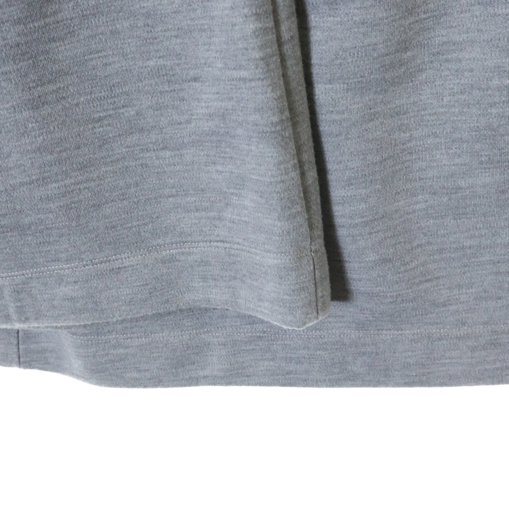 MM6 Maison Margiela(エムエムシックスメゾンマルジェラ) タック イージー ワイド スウェット ロング パンツ グレー S52KA0111 S23077