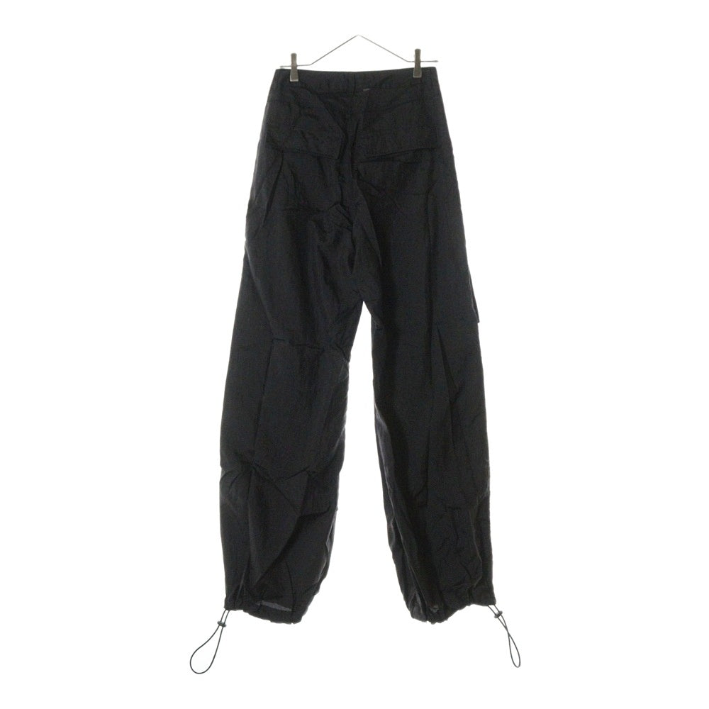 DIESEL(ディーゼル) マルチポケット ドローコード ナイロンカーゴパンツ ブラック A14987