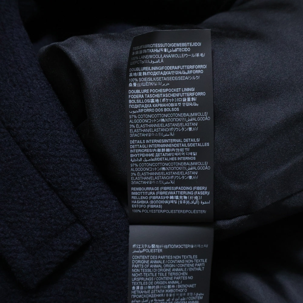 SAINT LAURENT PARIS(サンローランパリ) 22AW ウール ダブルブレスト Pコート ネイビー 720194 Y632N レディース