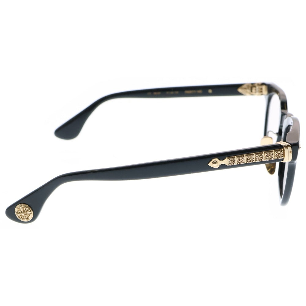CHROME HEARTS(クロムハーツ) PANTY HO スパイダーテンプルウェリントン サングラス アイウェア ブラック/ゴールド