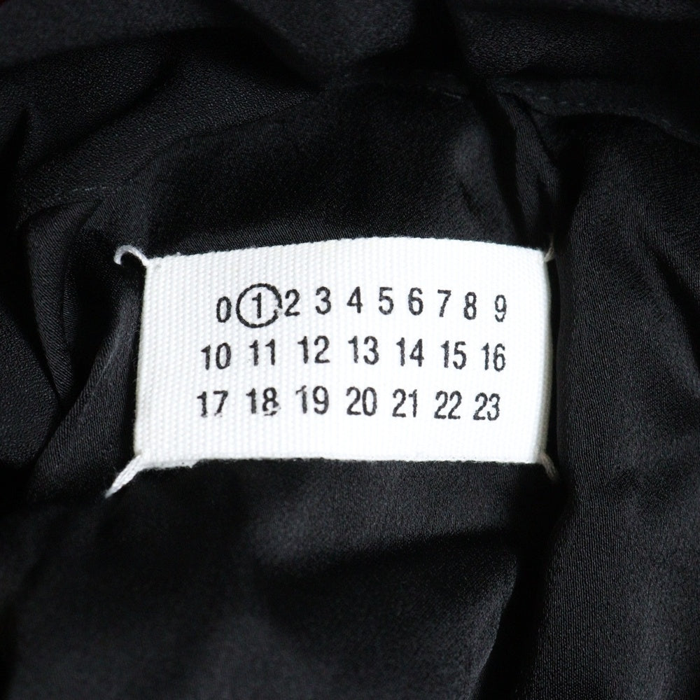 Martin Margiela(マルタンマルジェラ) 08AW ここのえ期 4ステッチタグ ベルト付きスカート ブラック レディース 37180