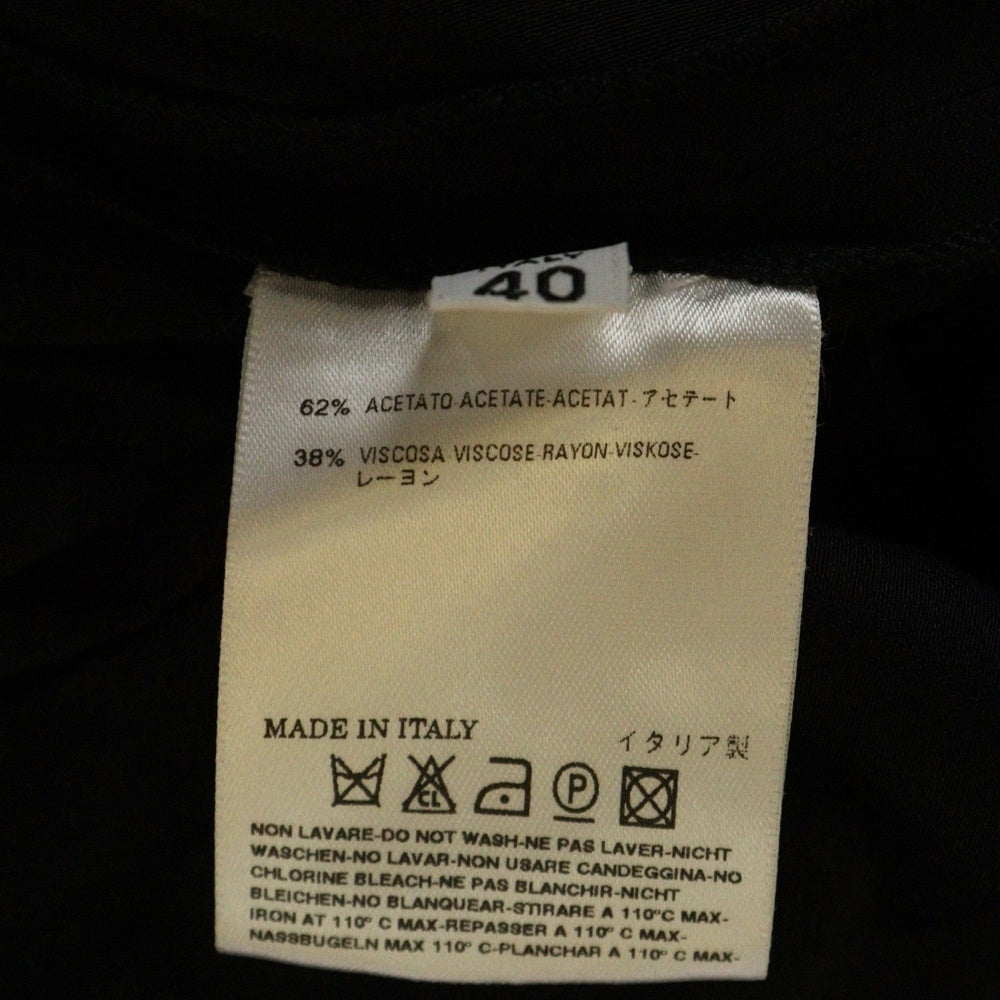 Martin Margiela(マルタンマルジェラ) 08AW ここのえ期 4ステッチタグ ベルト付きスカート ブラック レディース 37180