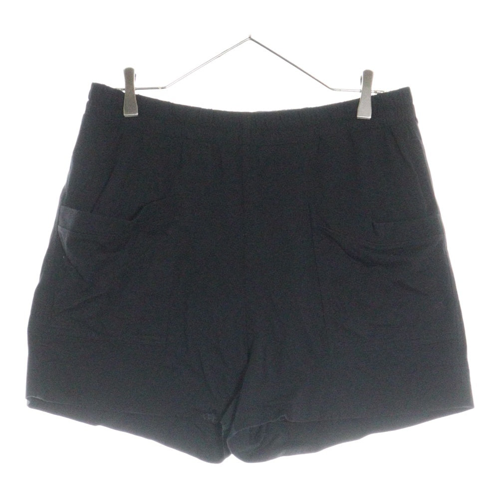 DRIES VAN NOTEN(ドリスヴァンノッテン) HENARD PATCH POCKET SHORTS へナード パッチ ポケット コットン ハーフパンツ ショーツ ブラック