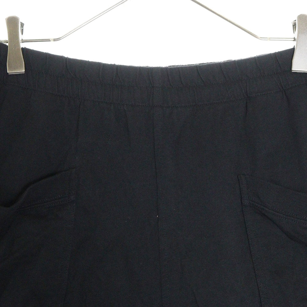 DRIES VAN NOTEN(ドリスヴァンノッテン) HENARD PATCH POCKET SHORTS へナード パッチ ポケット コットン ハーフパンツ ショーツ ブラック