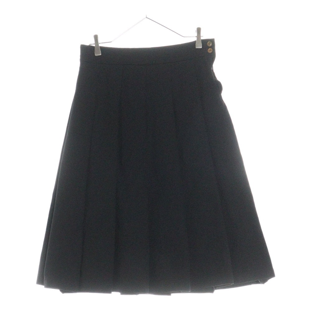 COMME des GARCONS COMME des GARCONS(コムデギャルソンコムデギャルソン) ポリエステル プリーツスカート ブラック レディース RU-S035