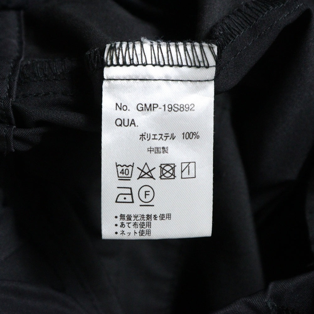 GRAMICCI(グラミチ) 19SS ジップフライ ポリエステル クライミングパンツ ブラック GMP-19S892