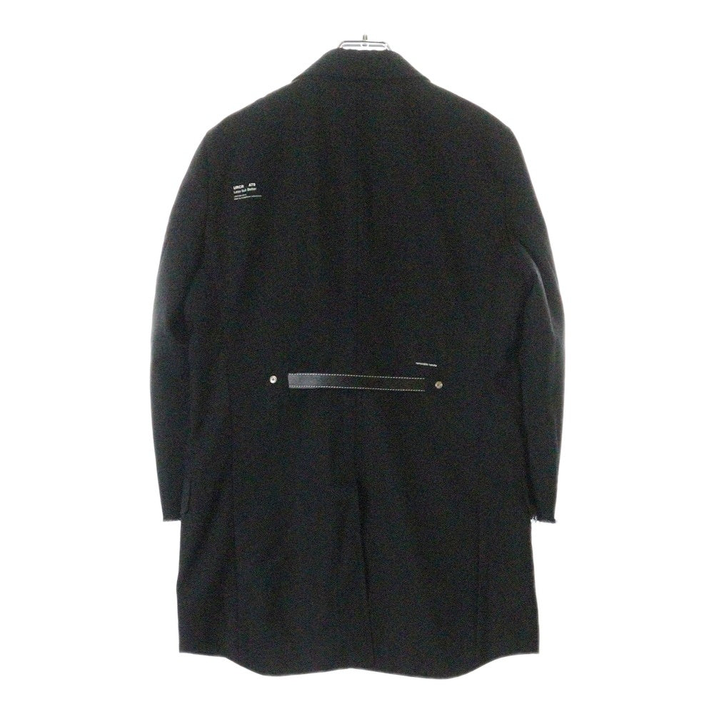 UNDERCOVER(アンダーカバー) 10SS LESS BUT BETTER期 テープデザイン ノッチドラペル 2B カットオフ シングル テーラードジャケット ブラック E1102