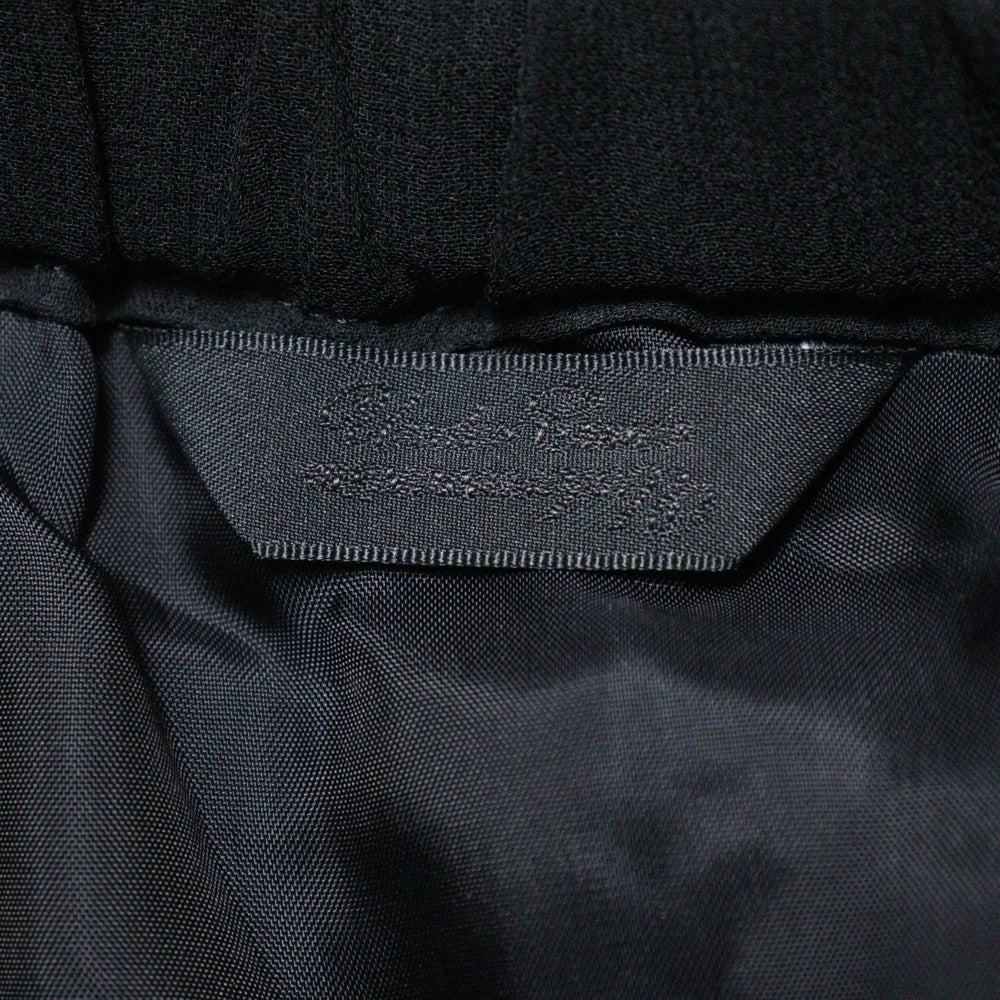 UNDERCOVER(アンダーカバー) 10SS LESS BUT BETTER期 レザー切り替え シルク ミニスカート レディース E1602