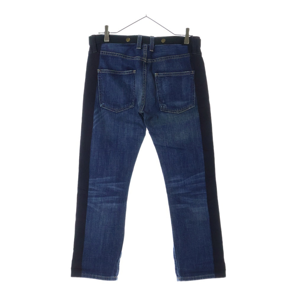 MARNI(マルニ) ベルト付き バイカラー デニムパンツ インディゴ E11PAJD001257JL005 レディース