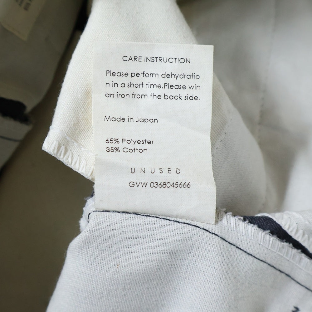 UNUSED(アンユーズド) ×DICKIES TYPE 874 ディッキーズ クロップド ワークロングパンツ グレー UW0087 レディース