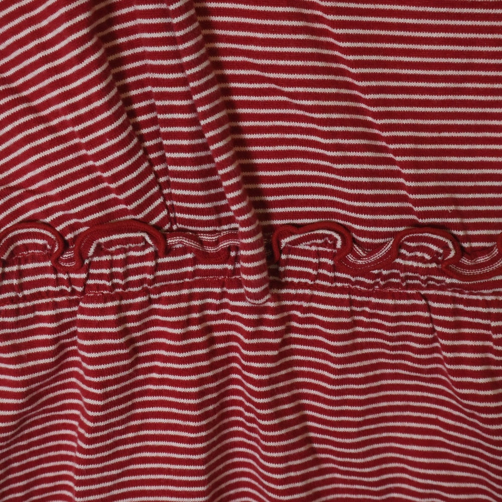 UNDERCOVER(アンダーカバー) ボーダー ノースリーブ カットソー レッド A1803 レディース