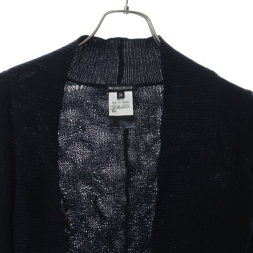 ANN DEMEULEMEESTER(アンドゥムルメステール) ロングアーム ニットセーター ブラック 352-12-16015 レディース