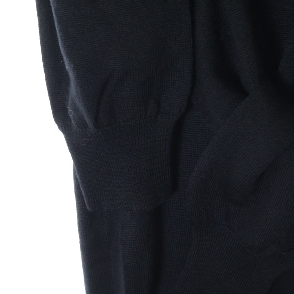 Maison Martin Margiela(メゾンマルタンマルジェラ) ここのえ期 白タグ Vネック ニットセーター ブラック 00393 レディース