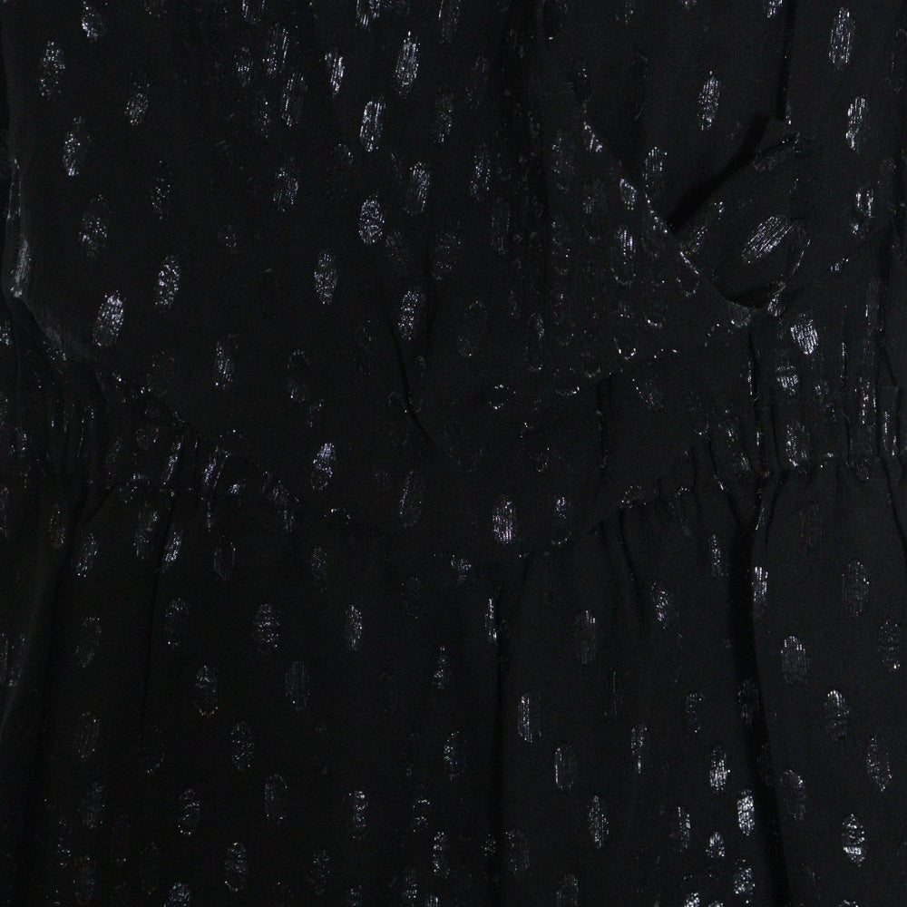 MOSCHINO(モスキーノ) 総柄 ノースリーブワンピース ブラック レディース