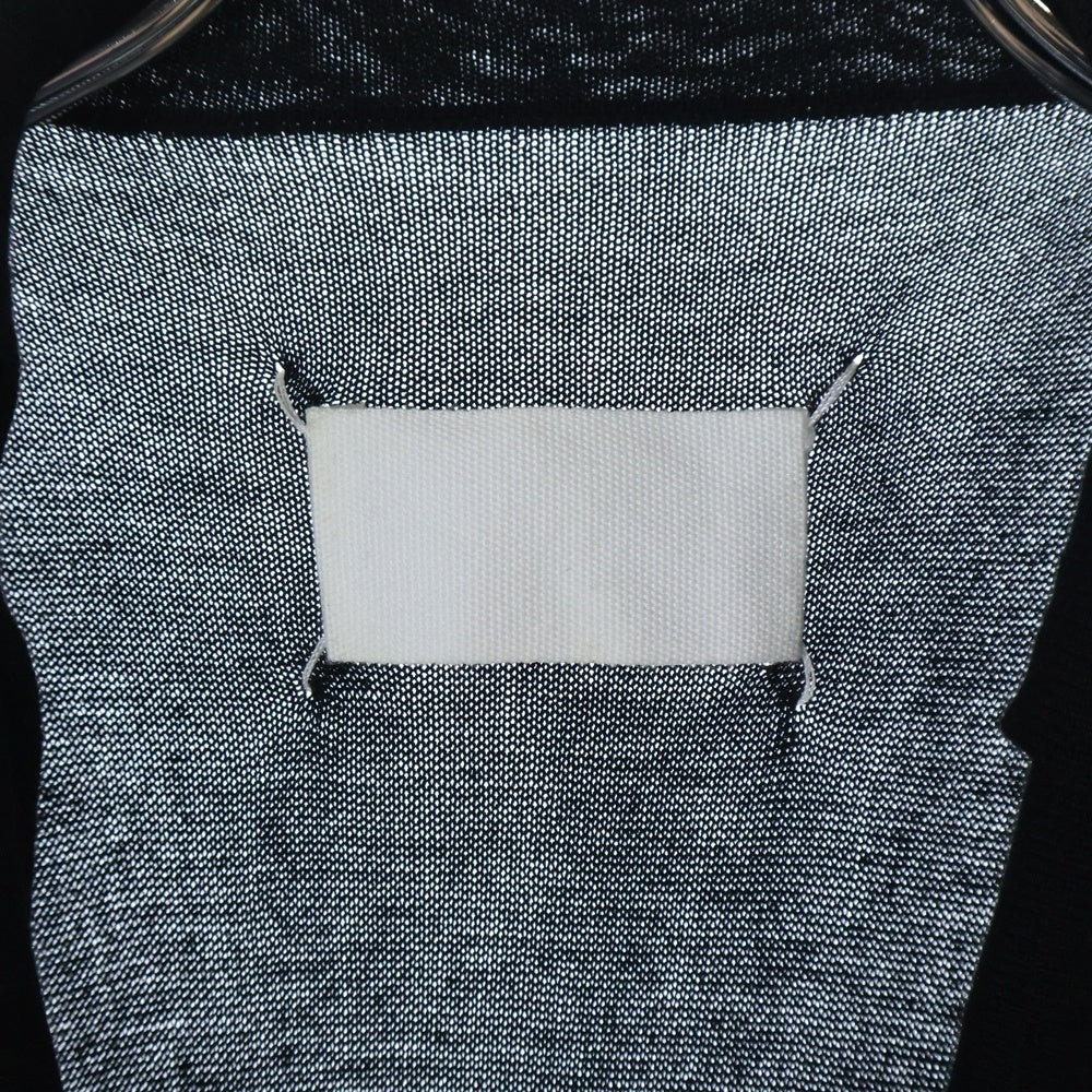 Maison Martin Margiela(メゾンマルタンマルジェラ) ここのえ期 白タグ ドローコード ノースリーブ ニットセーター ブラック 00948 レディース