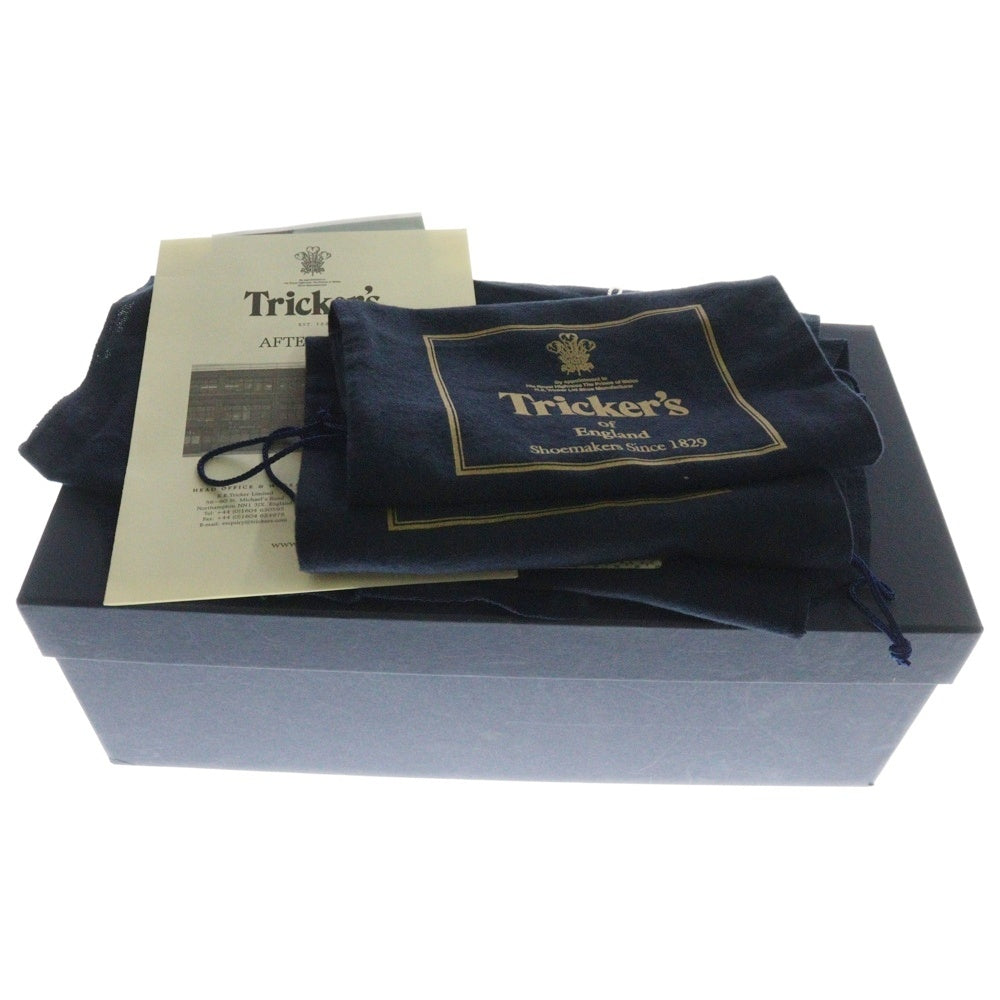 Tricker's(トリッカーズ) ウィングチップ レザー ダービー ドレスシューズ ブラック