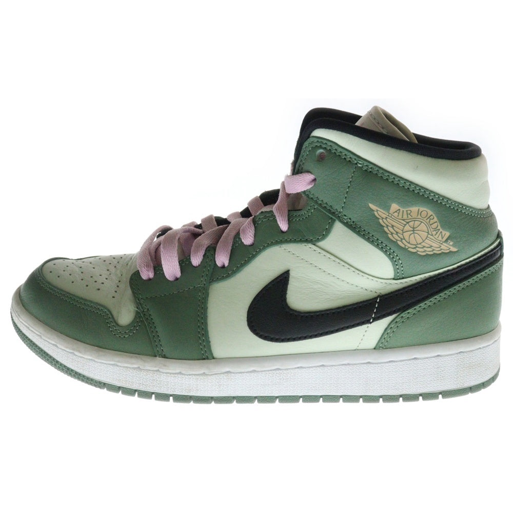 NIKE(ナイキ) WMNS AIR JORDAN 1 MID SE ウィメンズ エア ジョーダン 1 SE ミッドカットスニーカー グリーン US10/27cm CZ0774-300
