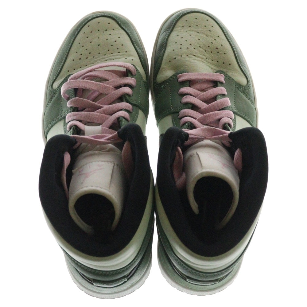 NIKE(ナイキ) WMNS AIR JORDAN 1 MID SE ウィメンズ エア ジョーダン 1 SE ミッドカットスニーカー グリーン US10/27cm CZ0774-300