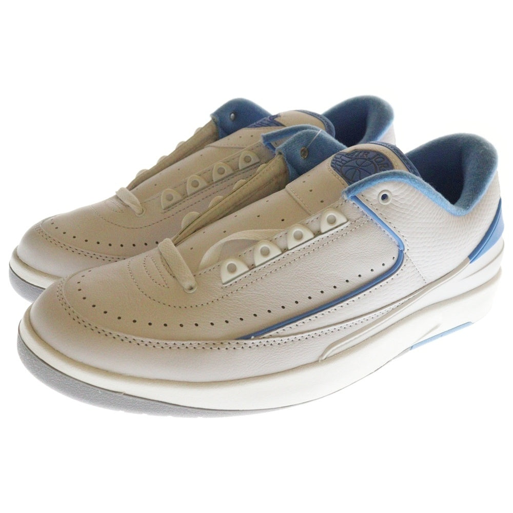 NIKE(ナイキ) AIR JORDAN 2 RETRO LOW UNIVERSITY BLUE エアジョーダン2 レトロ ロー ユニバーシティブルー ローカットスニーカー ブルー/ホワイト US11/29cm DV9956-104