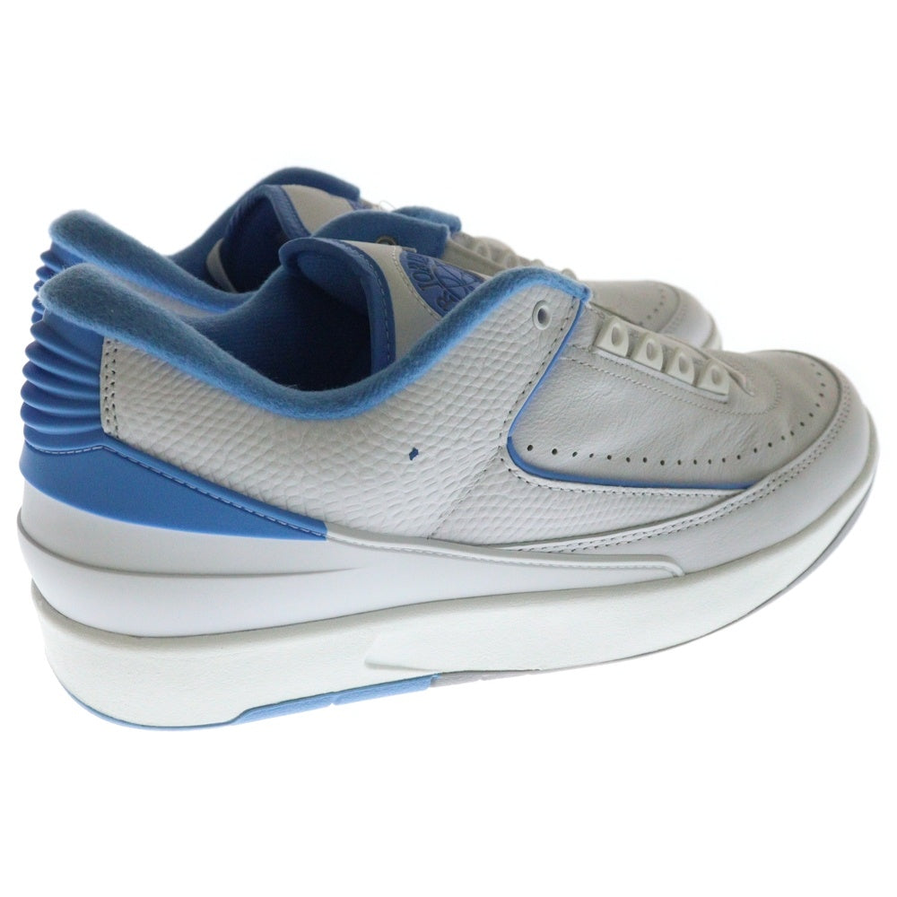 NIKE(ナイキ) AIR JORDAN 2 RETRO LOW UNIVERSITY BLUE エアジョーダン2 レトロ ロー ユニバーシティブルー ローカットスニーカー ブルー/ホワイト US11/29cm DV9956-104
