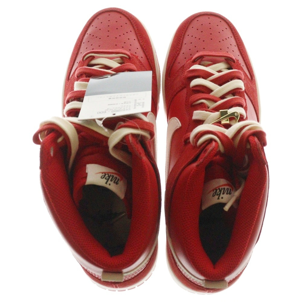 NIKE(ナイキ) DUNK HIGH SE FIRST USE UNIVERSITY RED ダンク ファーストユーズ ユニバーシティレッド ハイカットスニーカー レッド US11/29cm DH0960-600