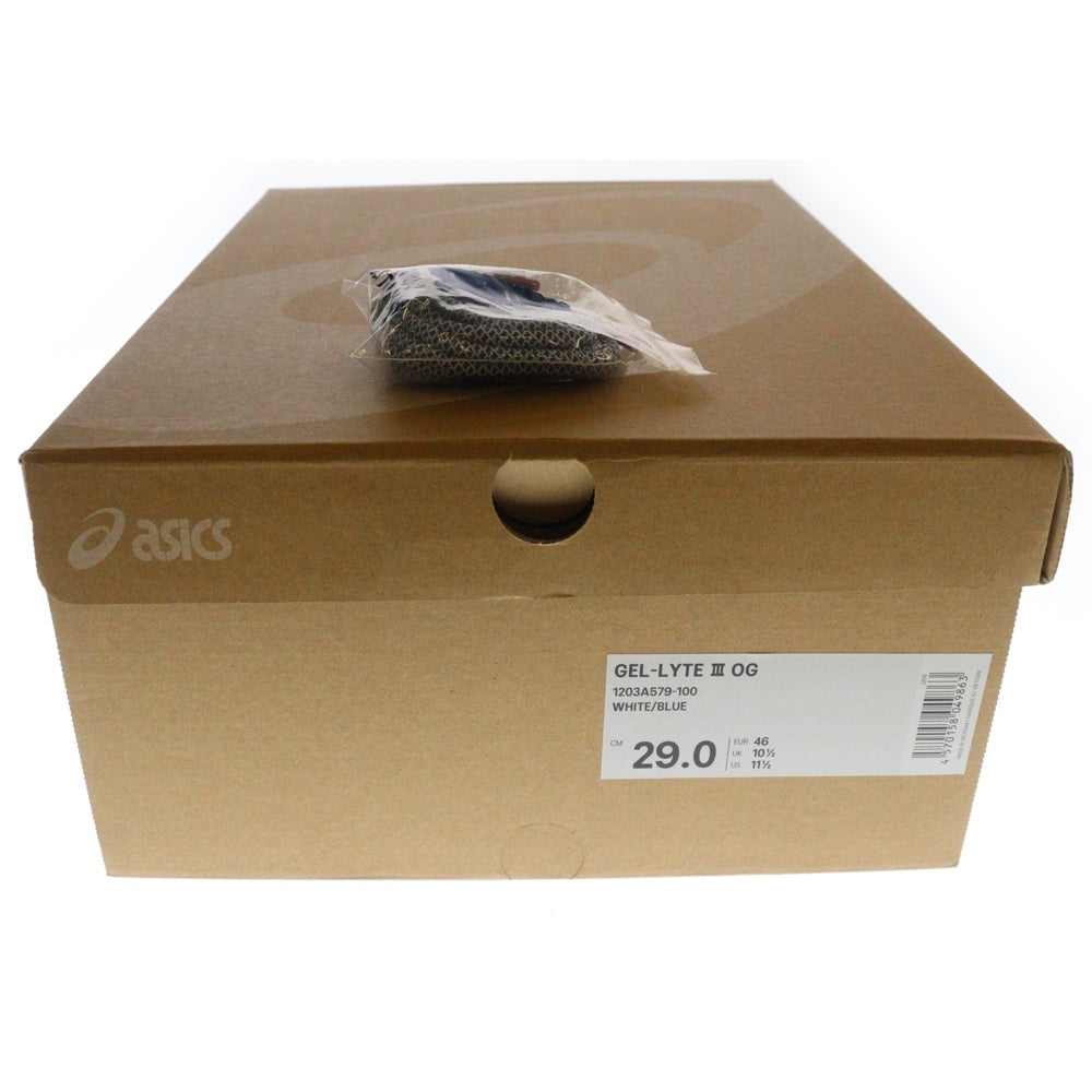 ASICS(アシックス) GEL-LYTE III OG TRICO ゲルライト 3 トリコ ローカットスニーカー ホワイト/ブルー US11/29cm 1203A579-100