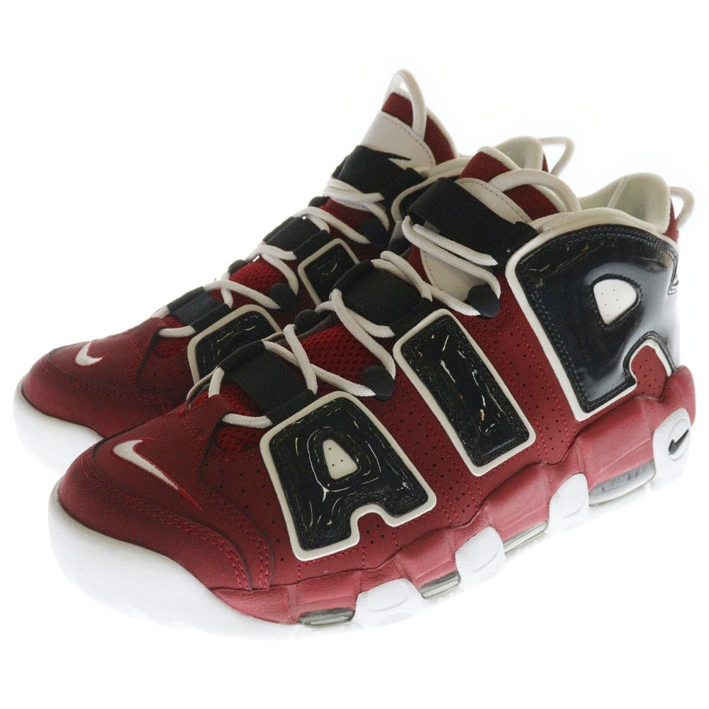 NIKE(ナイキ) AIR MORE UPTEMPO 96 エア モア アップテンポ ハイカットスニーカー レッド US11/29cm 921948-600