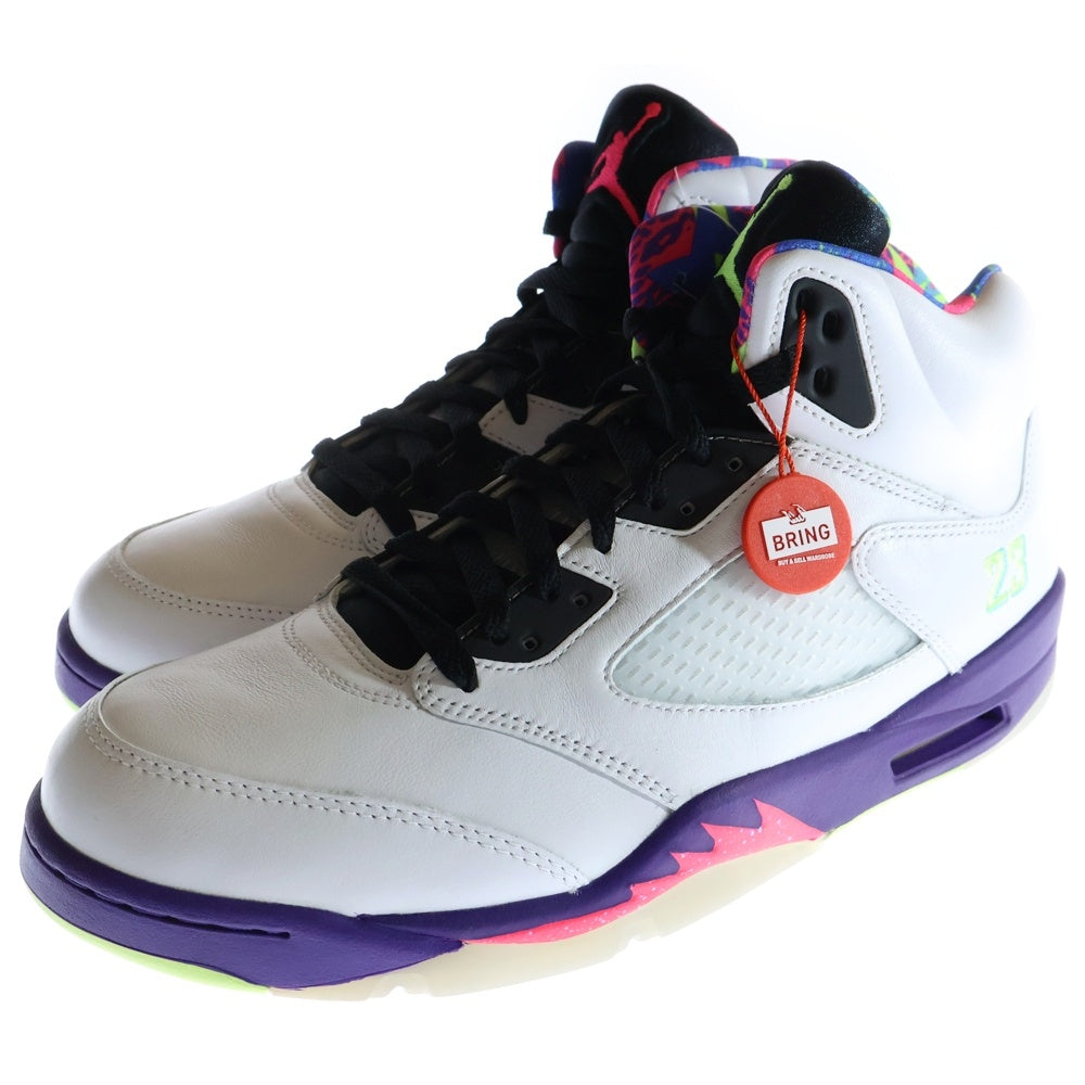 NIKE(ナイキ) AIR JORDAN 5 ALTERNATE BEL-AIR エアジョーダン5 オルタネート ベルエア ハイカットスニーカー ホワイト US11/29cm DB3335-100