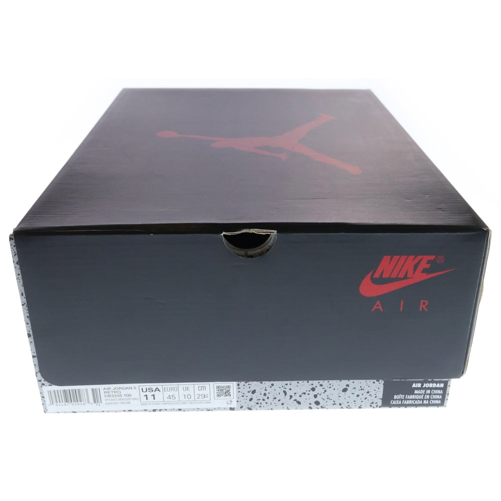 NIKE(ナイキ) AIR JORDAN 5 ALTERNATE BEL-AIR エアジョーダン5 オルタネート ベルエア ハイカットスニーカー ホワイト US11/29cm DB3335-100