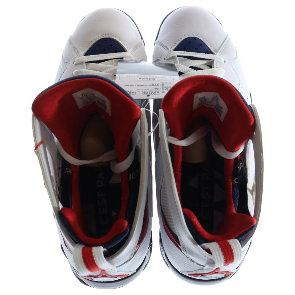NIKE(ナイキ) × PSG AIR JORDAN 7 RETRO パリサンジェルマン エアジョーダン7 レトロ ハイカットスニーカー ホワイト US11/29cm CZ0789-105