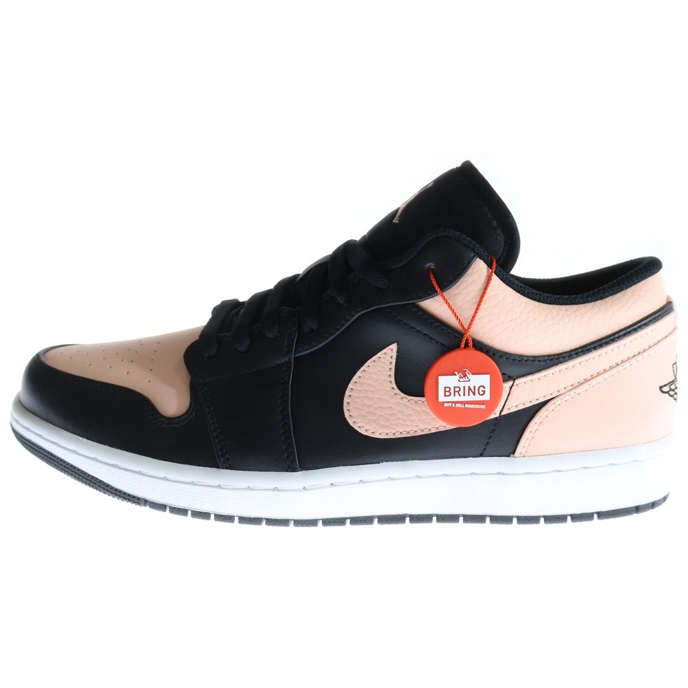 NIKE(ナイキ) AIR JORDAN 1 LOW エア ジョーダン 1 ローカットスニーカー ブラック/ピンク US11/29cm 553558-034