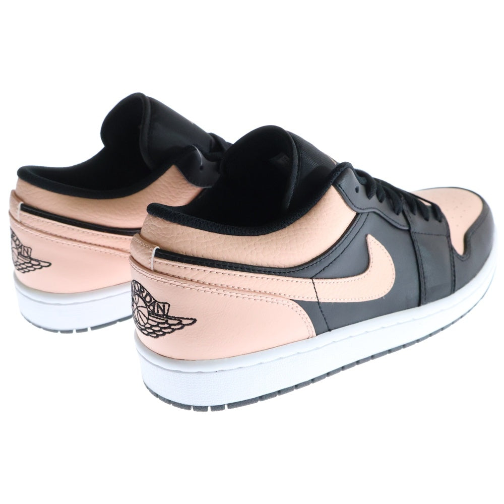 NIKE(ナイキ) AIR JORDAN 1 LOW エア ジョーダン 1 ローカットスニーカー ブラック/ピンク US11/29cm 553558-034