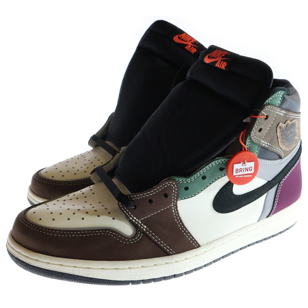 NIKE(ナイキ) AIR JORDAN 1 RETRO HIGH OG HAND CRAFTED エアジョーダン 1 レトロ ハンドクラフト ハイカットスニーカー マルチ US11/29cm DH3097-001