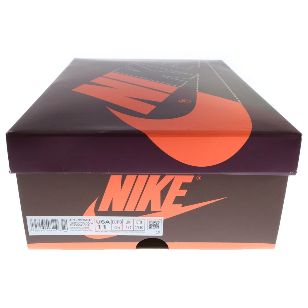 NIKE(ナイキ) AIR JORDAN 1 RETRO HIGH OG HAND CRAFTED エアジョーダン 1 レトロ ハンドクラフト ハイカットスニーカー マルチ US11/29cm DH3097-001