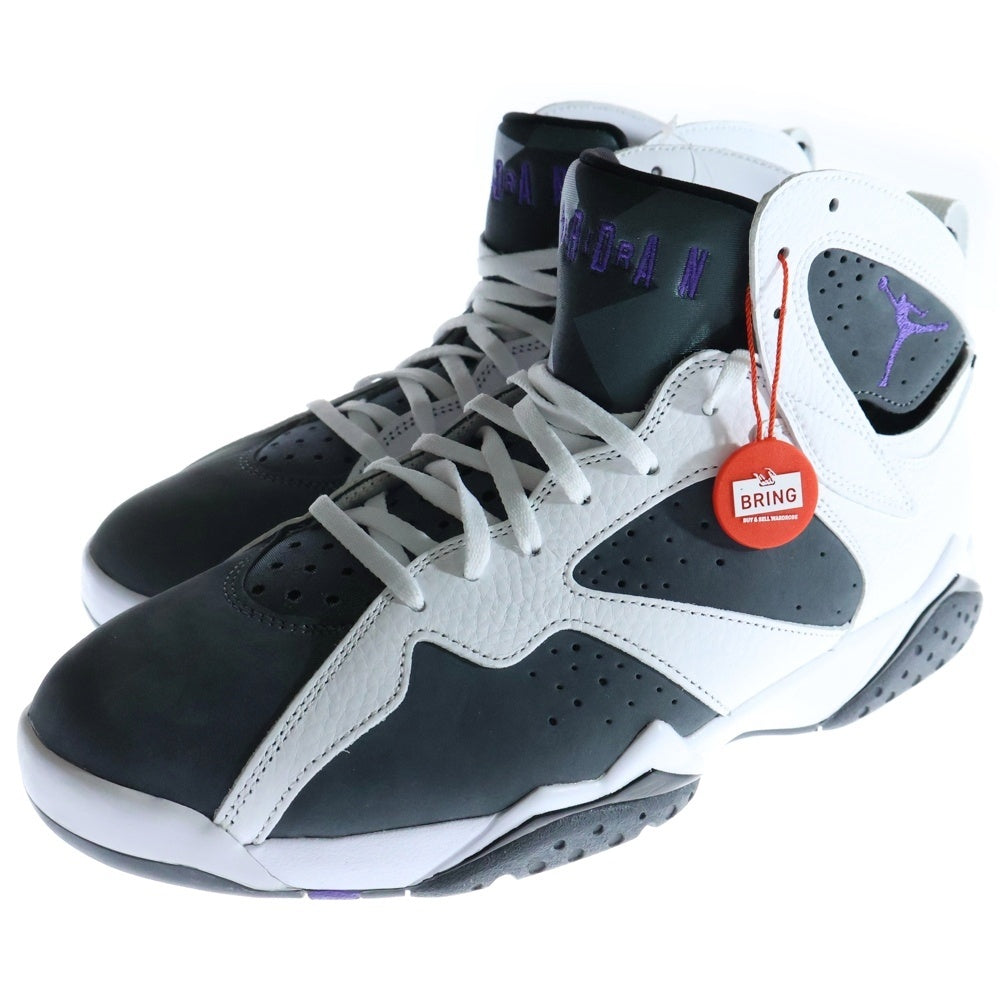 NIKE(ナイキ) AIR JORDAN 7 RETRO FLINT エアジョーダン7 レトロ ハイカットスニーカー シューズ ホワイト/グレー US11/29cm CU9307-100