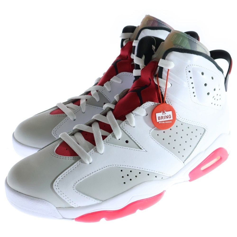 NIKE(ナイキ) AIR JORDAN 6 NEUTRAL GREY HARE エアジョーダン6 ニュートラルグレー ヘア ハイカットスニーカー ホワイト/グレー US11/29cm CT8529-062