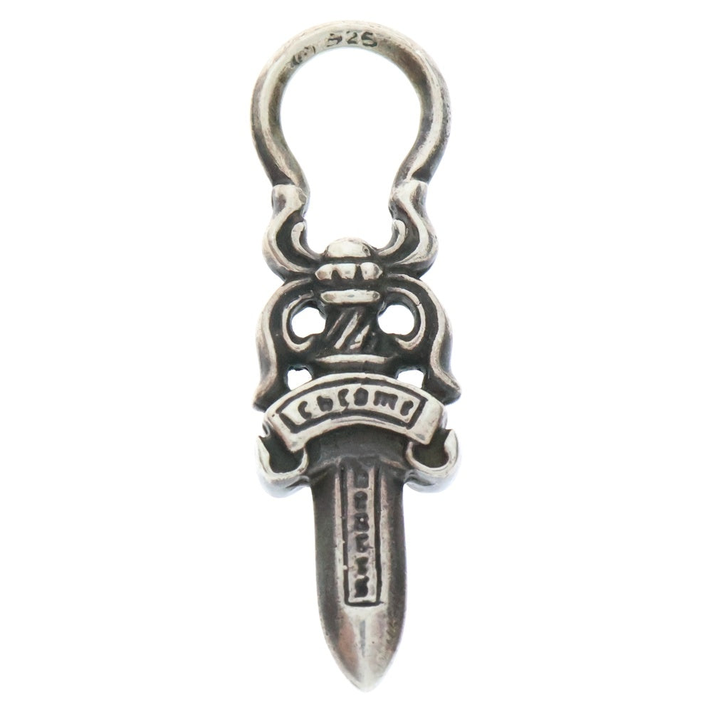 CHROME HEARTS(クロムハーツ) #5 DAGGER ZIP2 ダガージップ シルバーネックレストップ シルバー