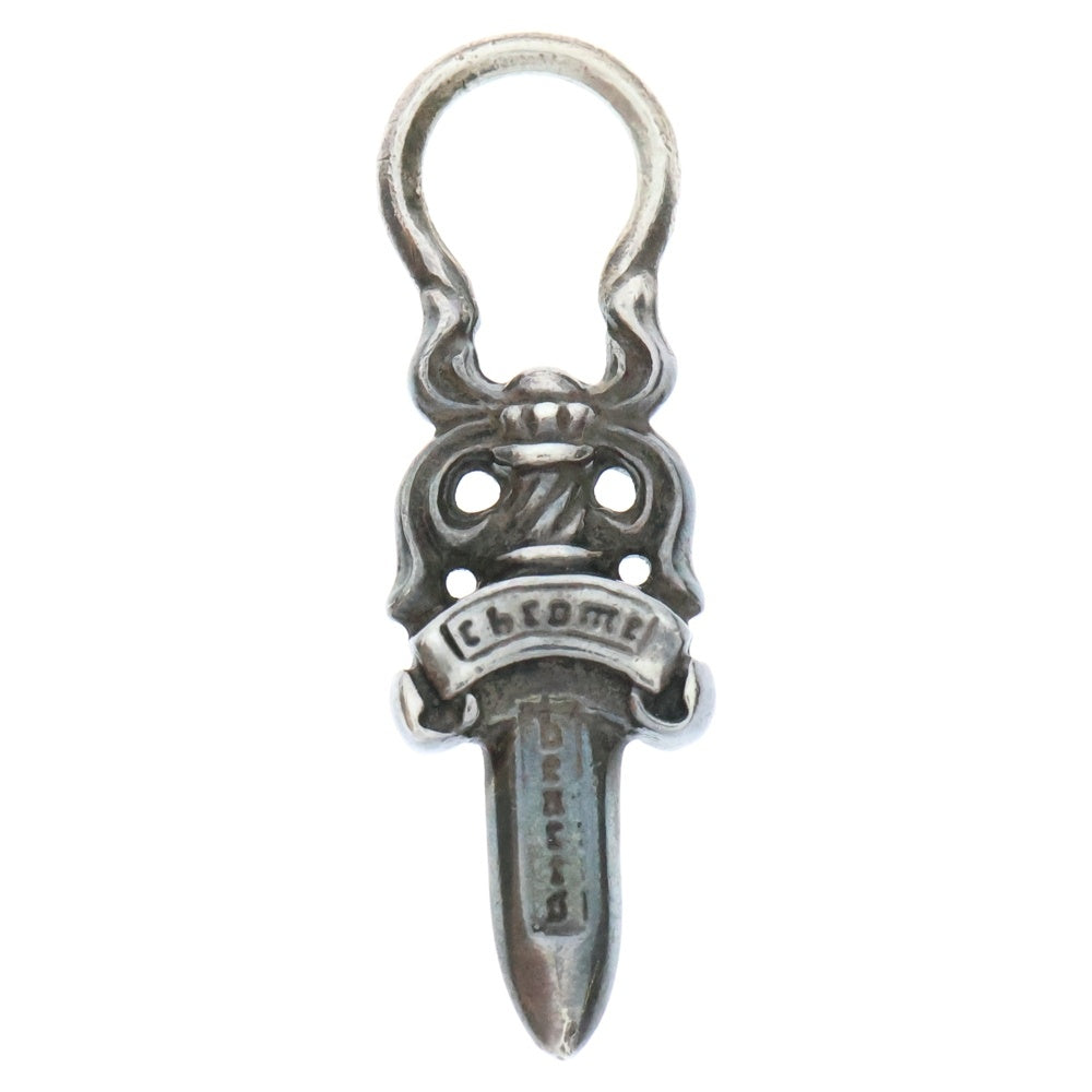 CHROME HEARTS(クロムハーツ) #5 DAGGER ZIP2 ダガージップ シルバーネックレストップ シルバー