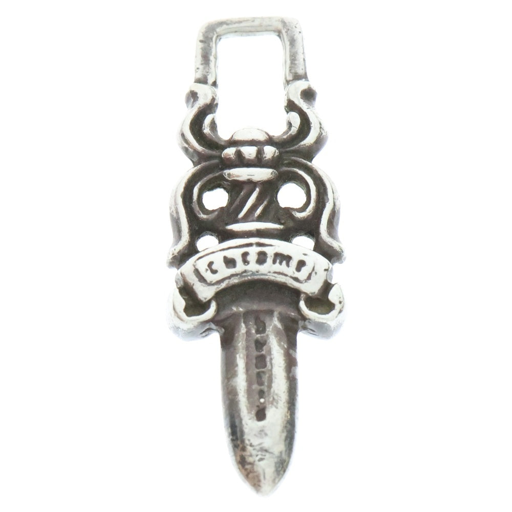 CHROME HEARTS(クロムハーツ) #5 DAGGER ZIP1 ダガージップ シルバーネックレストップ シルバー