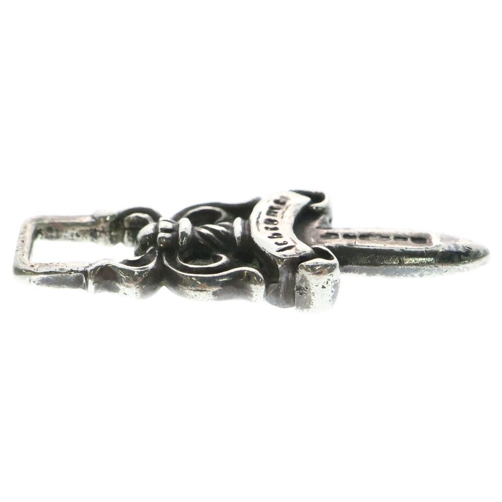 CHROME HEARTS(クロムハーツ) #5 DAGGER ZIP1 ダガージップ シルバーネックレストップ シルバー