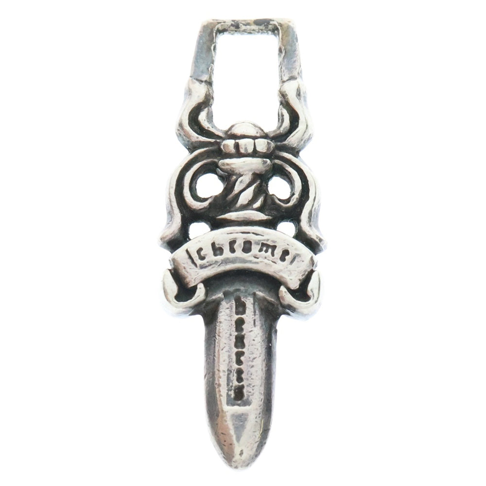 CHROME HEARTS(クロムハーツ) #5 DAGGER ZIP1 ダガージップ シルバーネックレストップ シルバー