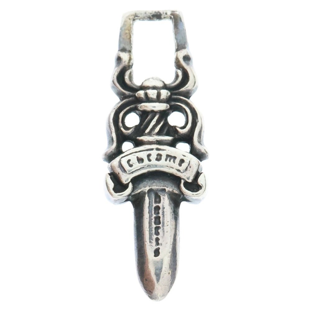 CHROME HEARTS(クロムハーツ) #5 DAGGER ZIP1 ダガージップ シルバーネックレストップ シルバー