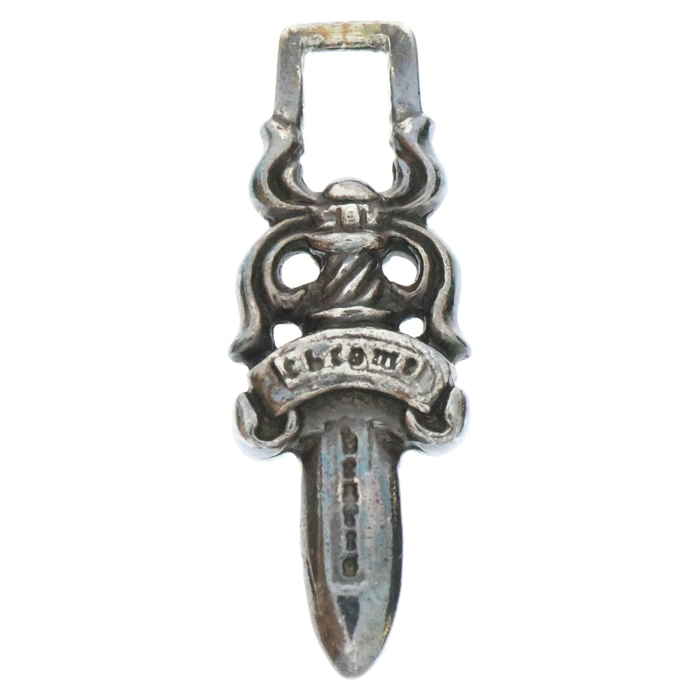 CHROME HEARTS(クロムハーツ) #5 DAGGER ZIP1 ダガージップ シルバーネックレストップ シルバー