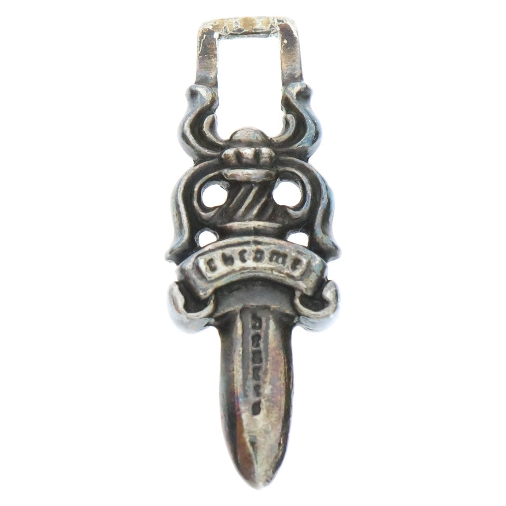 CHROME HEARTS(クロムハーツ) #5 DAGGER ZIP1 ダガージップ シルバーネックレストップ シルバー
