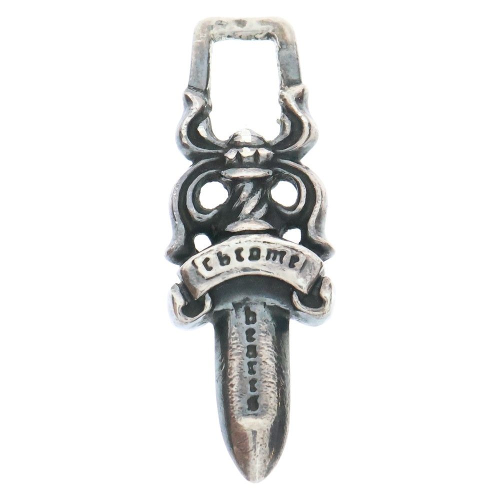 CHROME HEARTS(クロムハーツ) #5 DAGGER ZIP1 ダガージップ シルバーネックレストップ シルバー