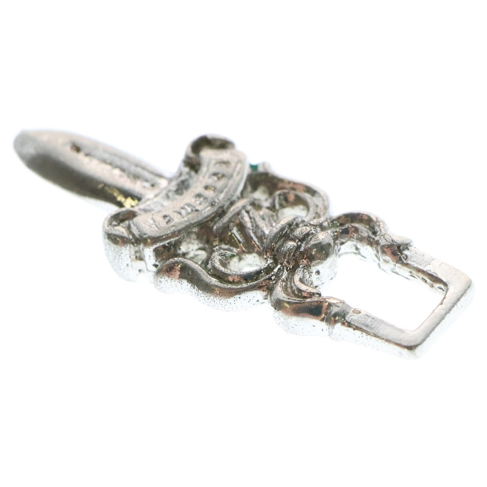 CHROME HEARTS(クロムハーツ) #5 DAGGER ZIP2 ダガージップ シルバーネックレストップ シルバー